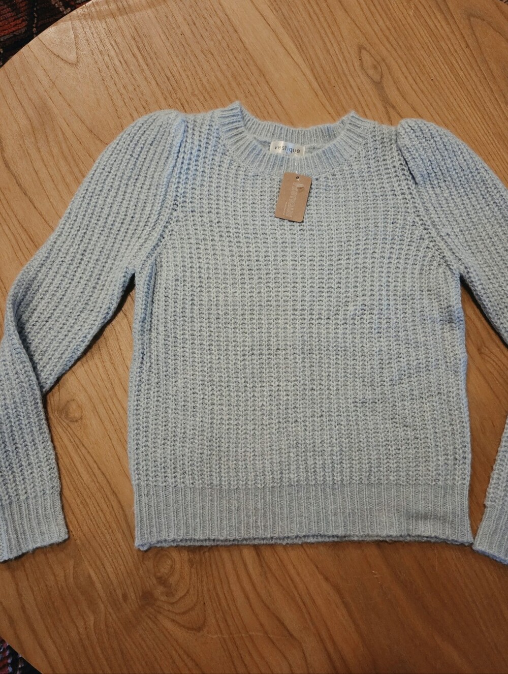 Vestique Cornelia Street Sweater long sleeve light blue Small